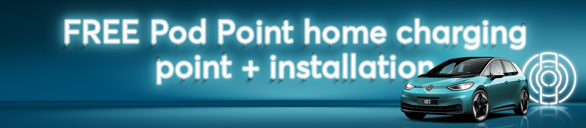 Free Pod Point home charging point + installation